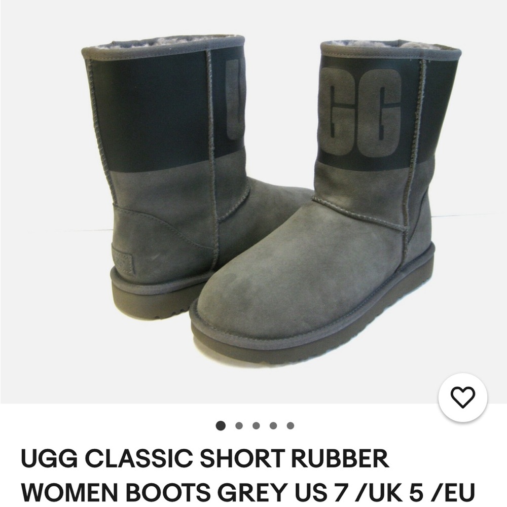 UGG Women's Gray Winter Boots